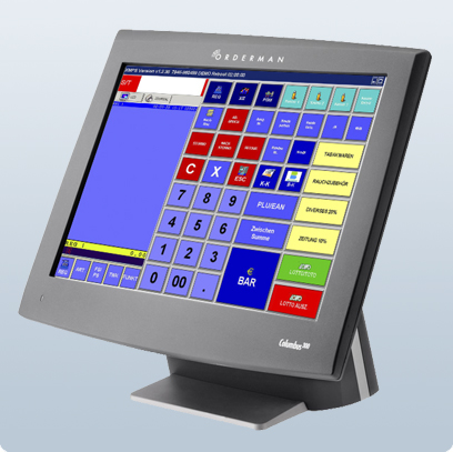 Orderman Columbus 500 Kasse Touchscreen All-In-One Kassensystem 
